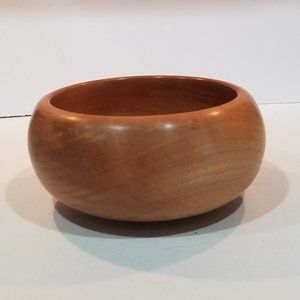 Solid Wood Turned Bowl